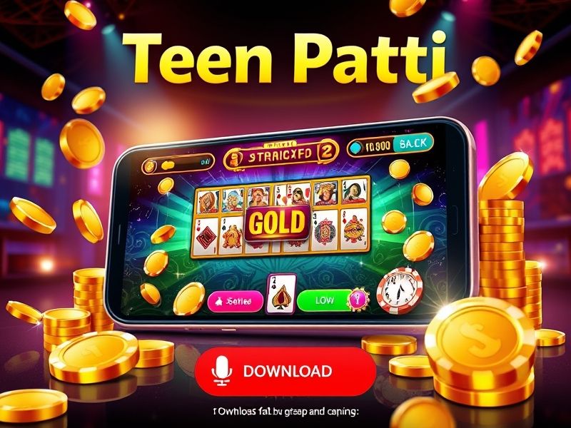 Teen Patti Gold Game is India’s premium card game app where millions play 3 Patti daily. With real cash contests, private tables, and interactive chat features, it brings the true desi poker experience to your phone. Win coins, unlock tables, and climb the leaderboard while enjoying smooth gameplay and exciting bonuses.
