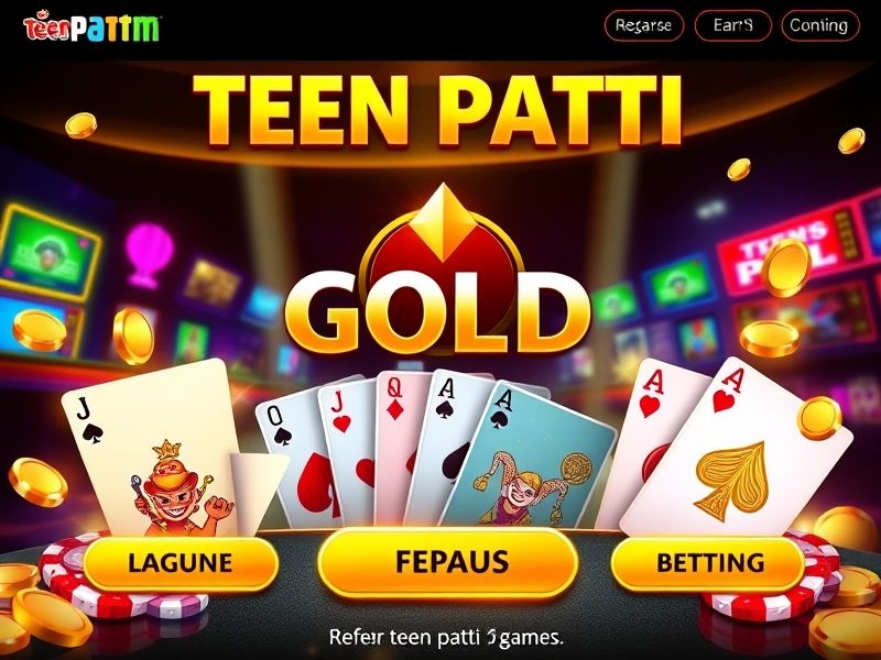 Teen Patti Gold Game is India’s premium card game app where millions play 3 Patti daily. With real cash contests, private tables, and interactive chat features, it brings the true desi poker experience to your phone. Win coins, unlock tables, and climb the leaderboard while enjoying smooth gameplay and exciting bonuses.